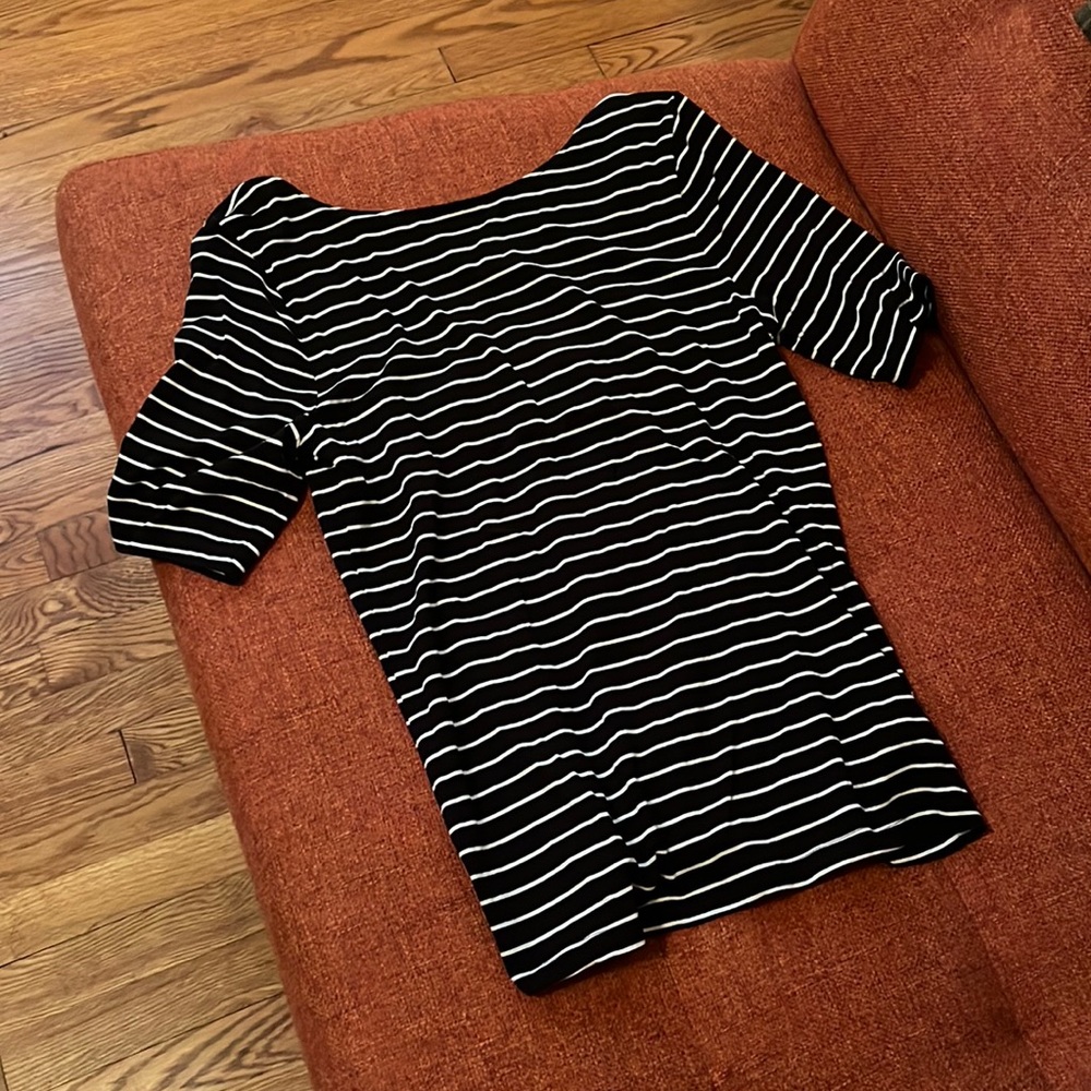 Soft scoop back Tee